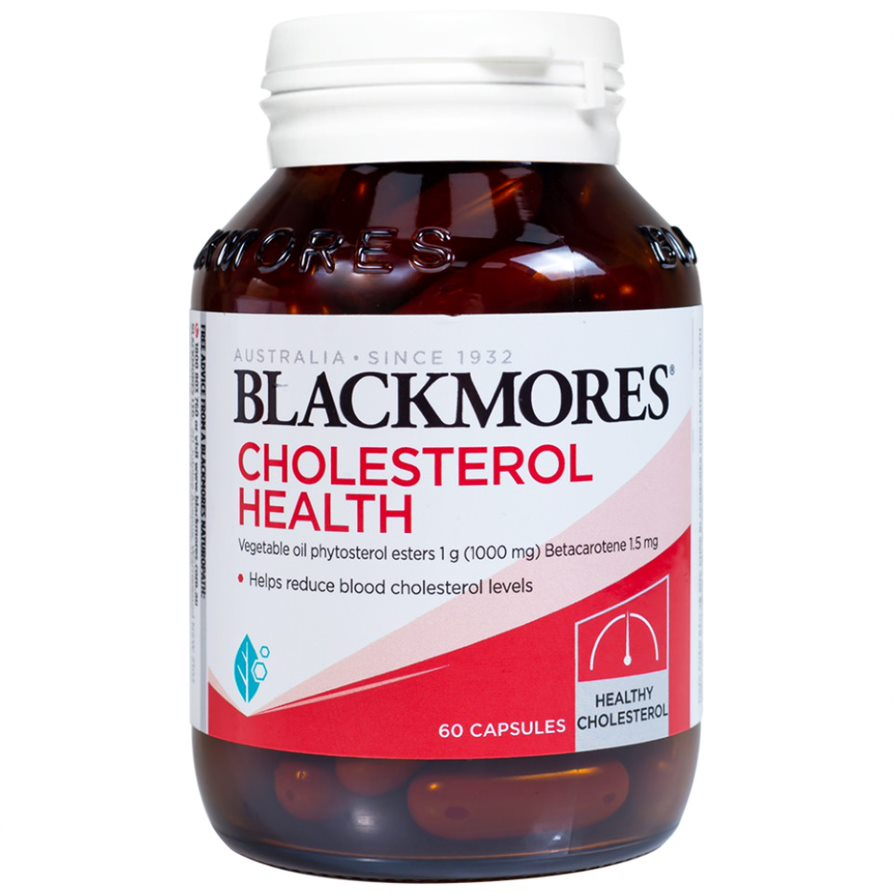 Viên hỗ trợ giảm cholesterol Blackmores Cholesterol Health (60 viên)